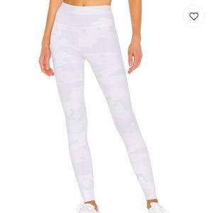 Alo White Camo Leggings